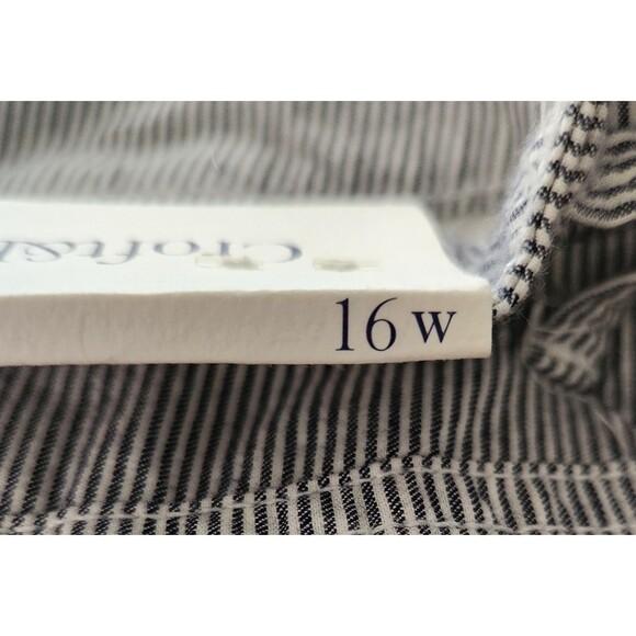 Croft & Barrow Women's Skort 16W Mid-Rise Classic Summer Floral Stripes NWT - Picture 13 of 14